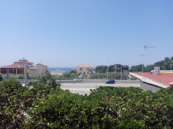 Blick von der Unterkunft