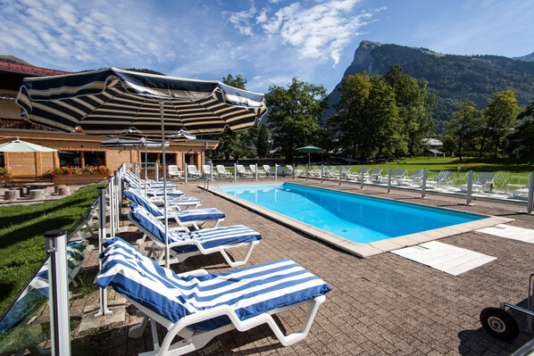 Seasonal outdoor pool