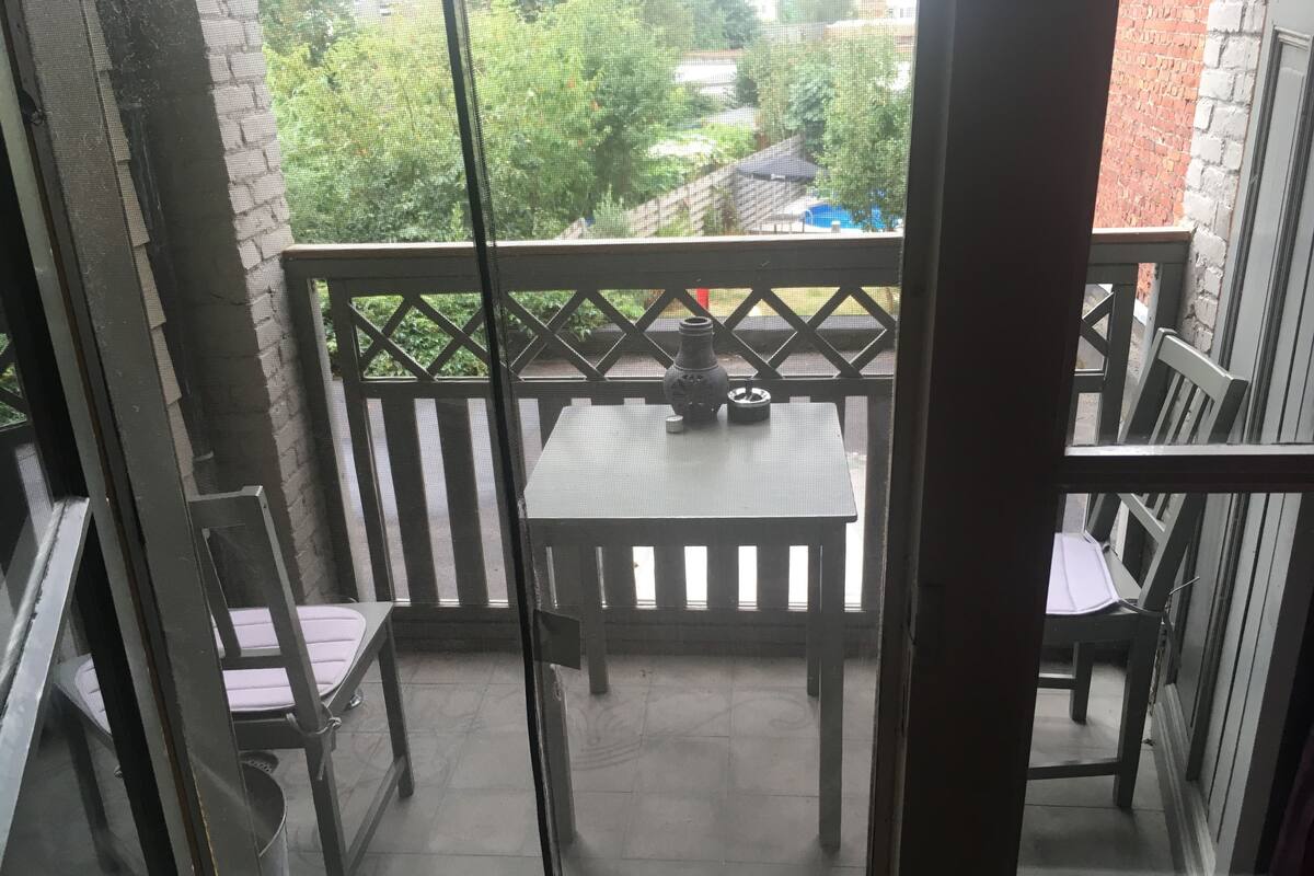 Romantiskt dubbelrum - 1 kingsize-säng | Terrass/Patio