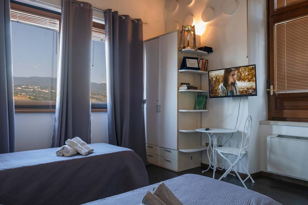 Desk, iron/ironing board, free WiFi, bed sheets