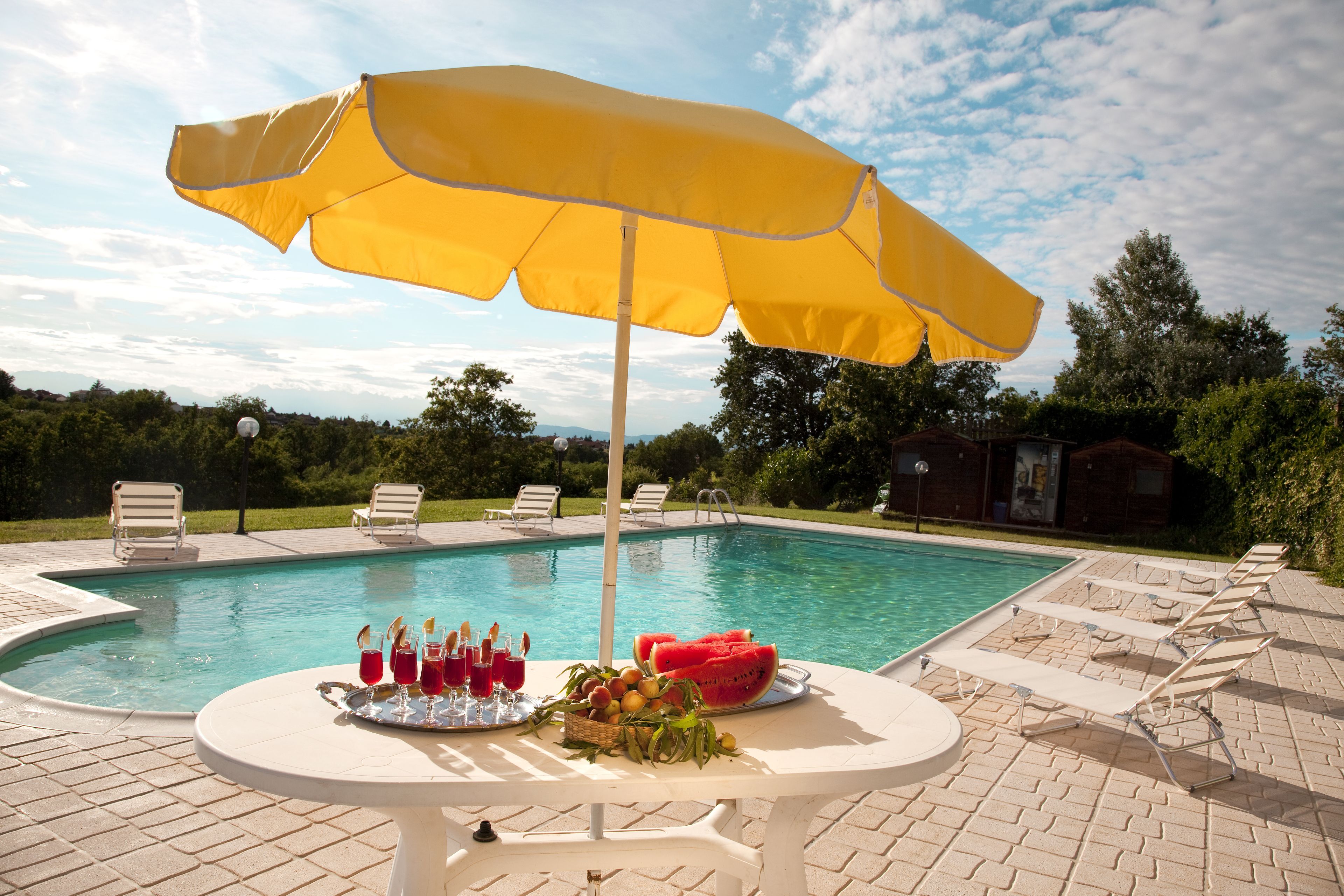 Seasonal outdoor pool