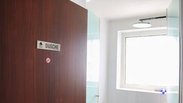 Single Room, Shared Bathroom | Bathroom | Shower, rainfall showerhead, free toiletries, towels