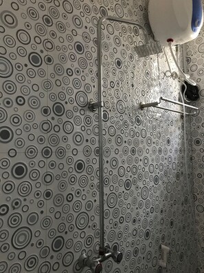 Standard Double Room, 1 Queen Bed, Smoking | Bathroom | Shower, rainfall showerhead, free toiletries, hair dryer - Chibuba Airport Accomodation (Dar es Salaam)