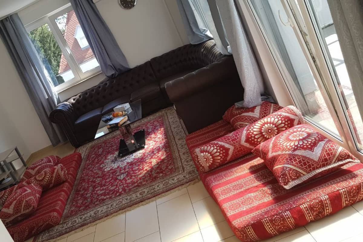 Apartment, 2 Bedrooms, Non Smoking (Nr. 5) | Living room | Smart TV