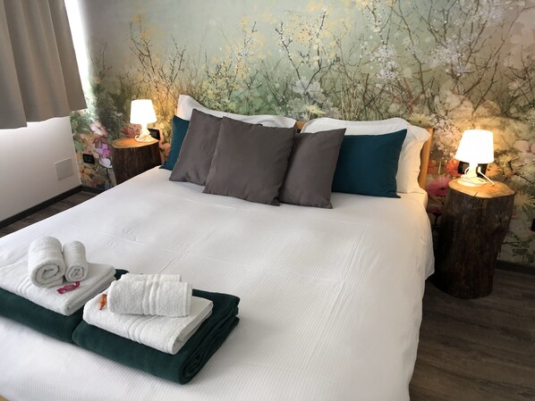 Phòng đôi Tiêu chuẩn | Chăn bông, trang trí khác biệt 