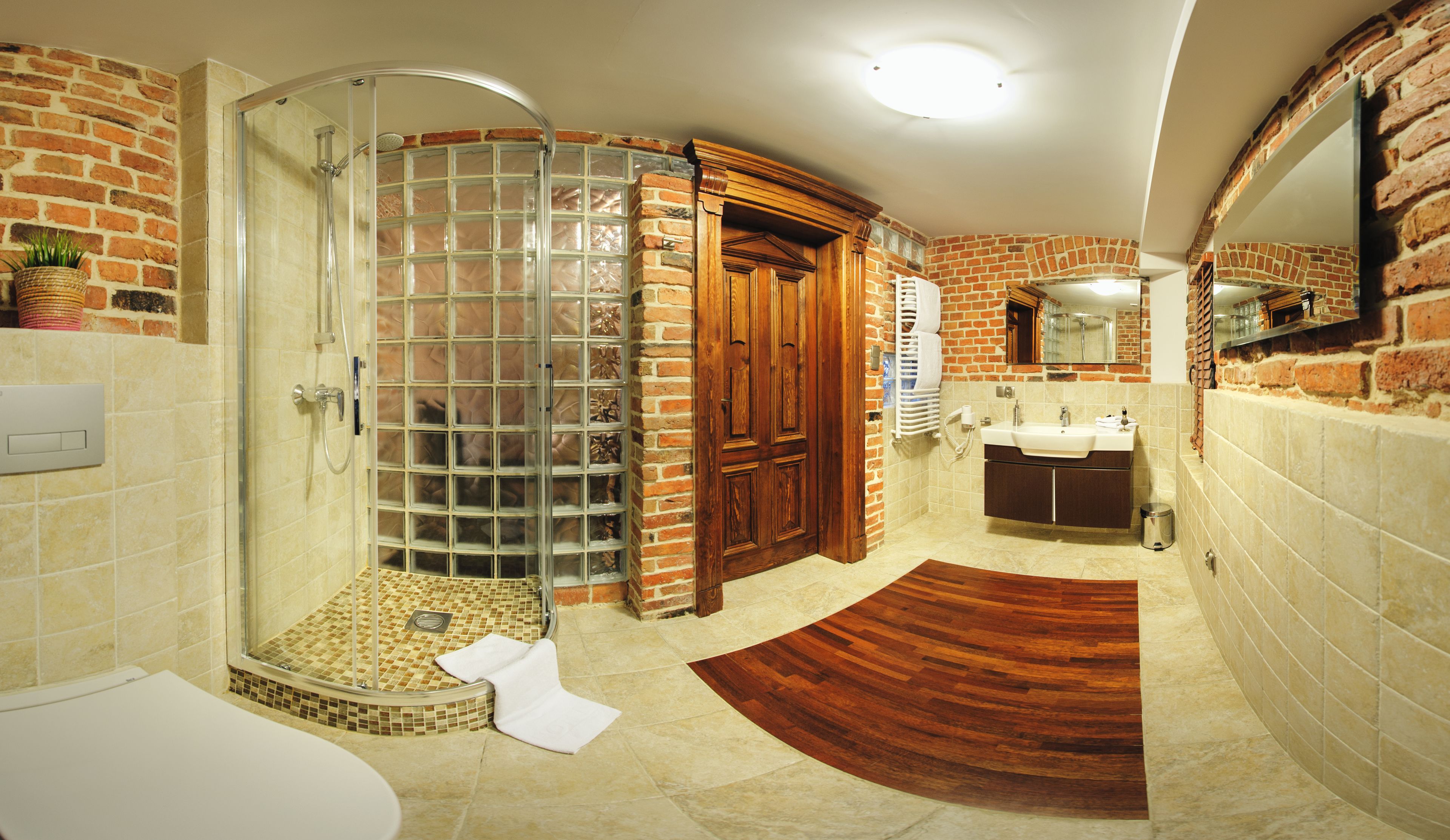 Deluxe Apartment | Bathroom | Shower, free toiletries, hair dryer, towels