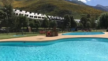 Seasonal outdoor pool
