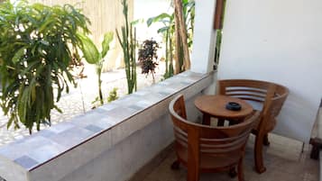 Deluxe tweepersoonskamer | Terras