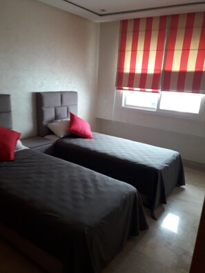 Apartment, 2 Bedrooms | 2 bedrooms, free WiFi, bed sheets - Residence Prestige de Tantan (Casablanca)