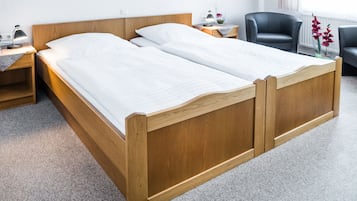 Coffres-forts dans les chambres, bureau, lits bébé (en supplément)