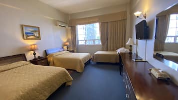 Premium bedding, minibar, desk, soundproofing