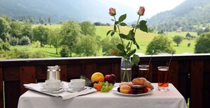 Vista para a montanha