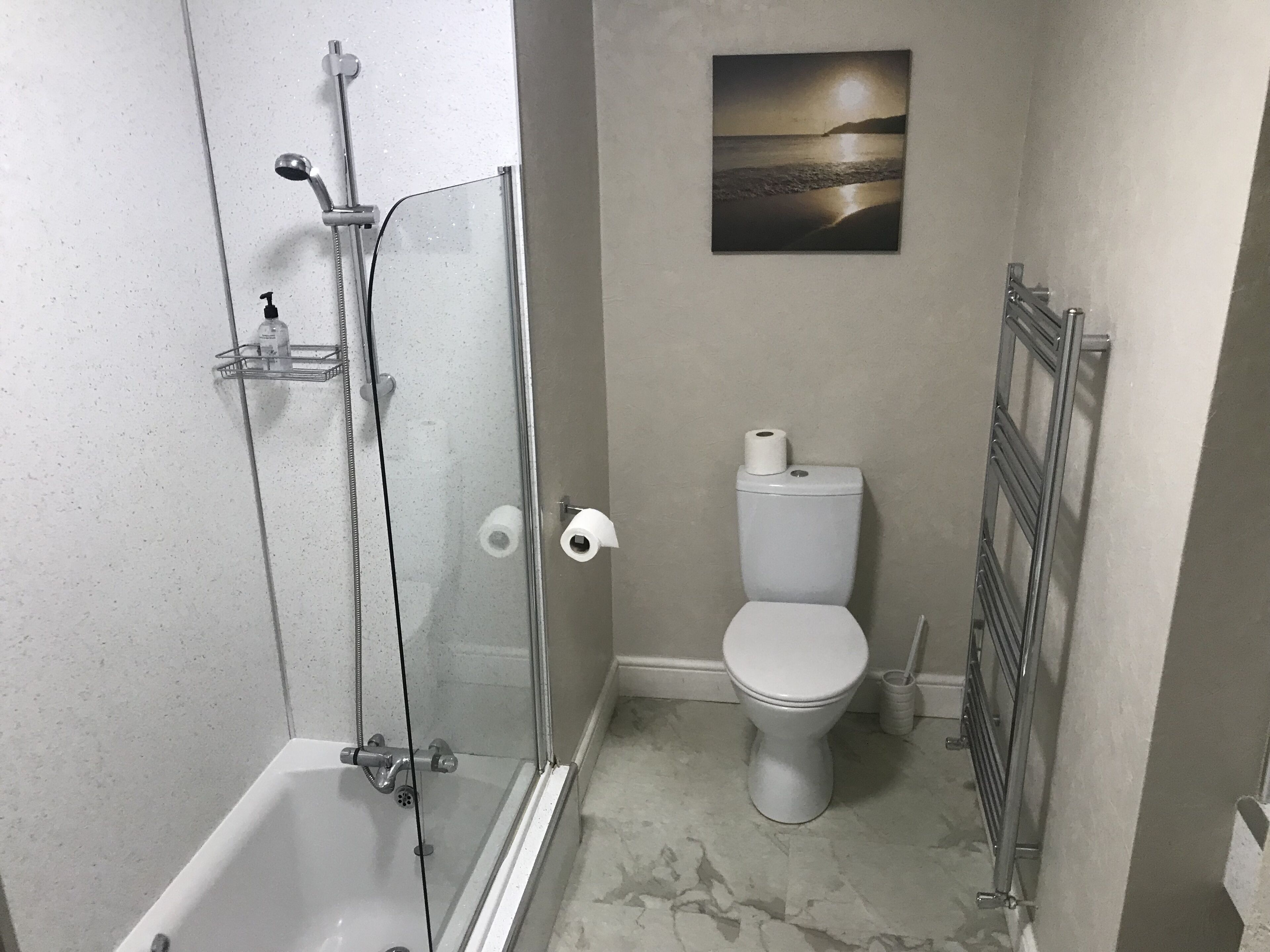 premium double room, ensuite, garden view | bathroom