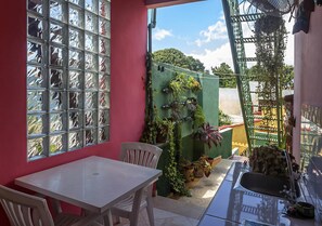 Eenvoudige kamer, 1 slaapkamer | Terras