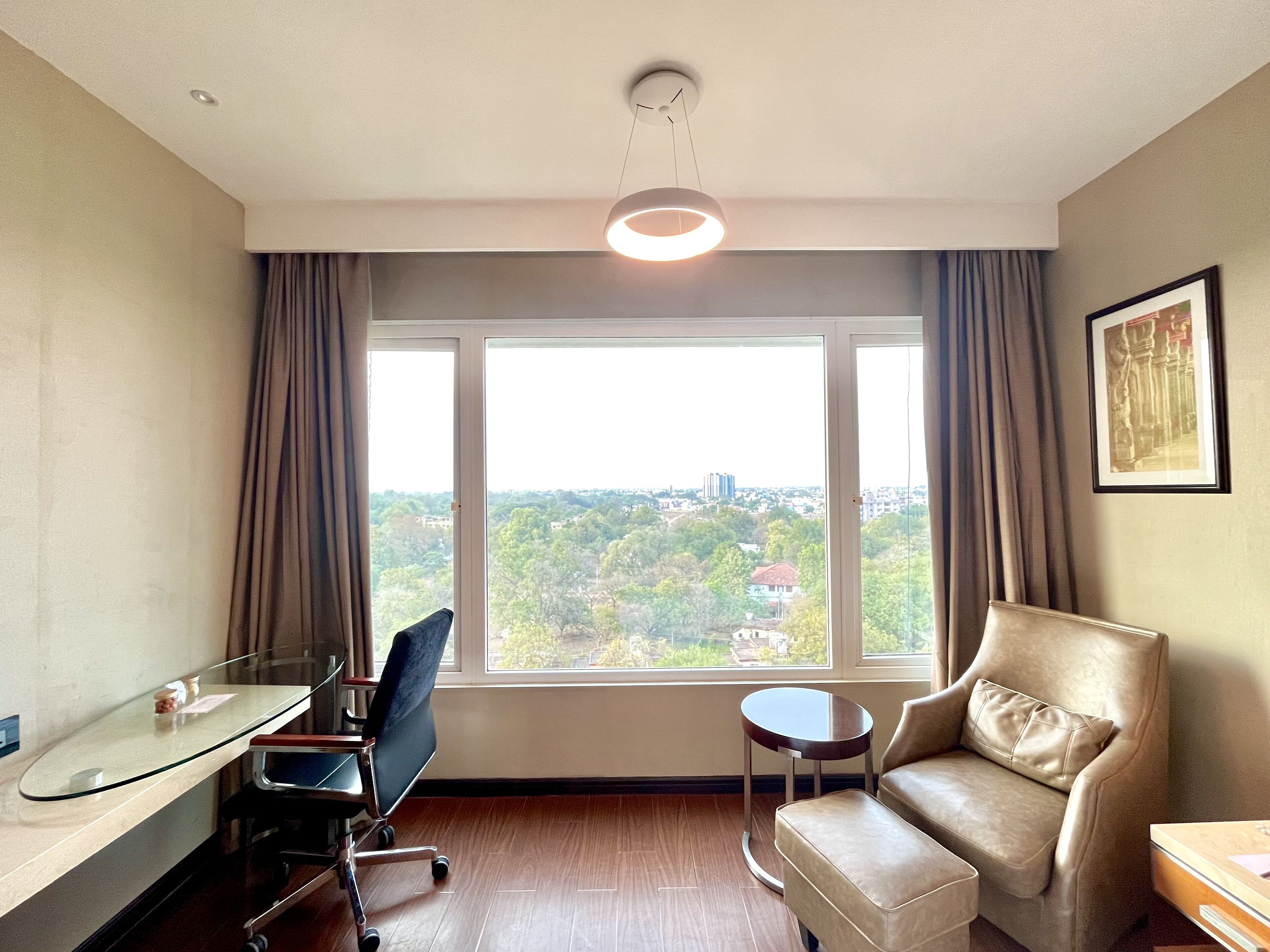 premium bedding, memory-foam beds, in-room safe, individually furnished