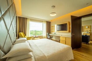 Suite estudio básica, 1 habitación | Ropa de cama de alta calidad, colchones viscoelásticos, caja fuerte