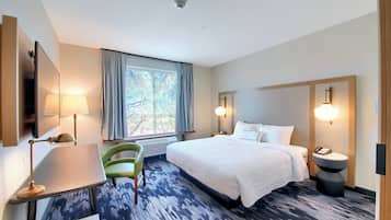 Desk, iron/ironing board, cribs/infant beds, rollaway beds