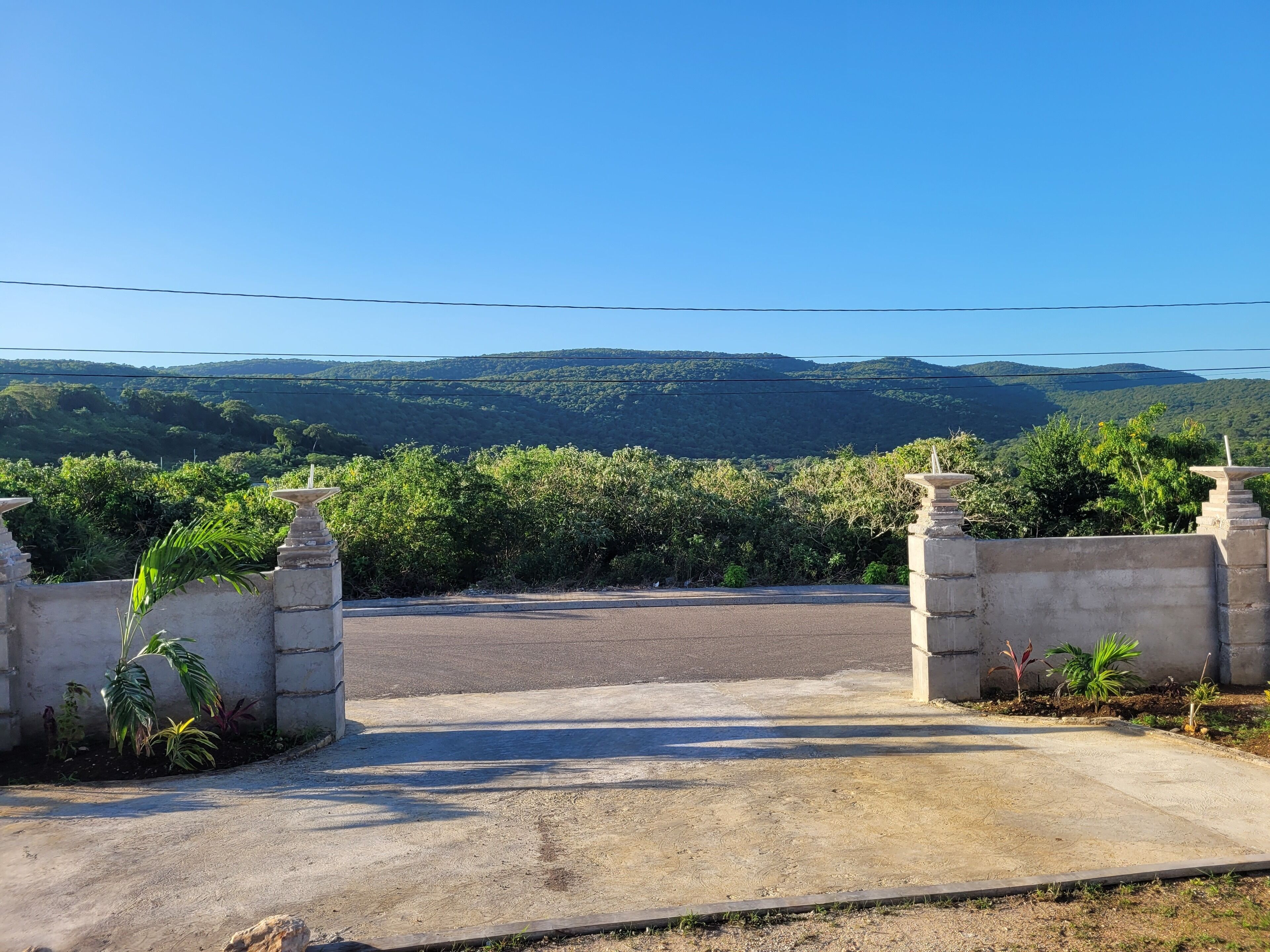 Overnatningsstedets facade