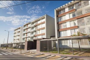 Front of property – evening/night