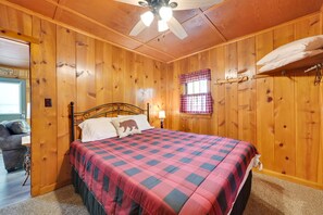 2 habitaciones, escritorio, internet y ropa de cama