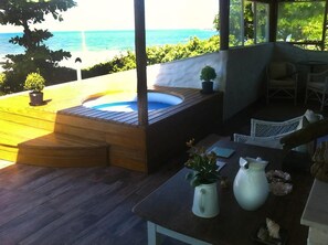 Private spa tub - Hospedaria GiraSol (Penha)