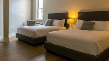 Apartament Deluxe, 2 dormitoris, 2 banys | 1 dormitori, roba de llit d'alta qualitat i decoració individual