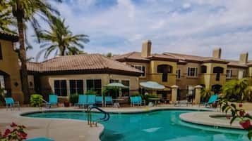 Una piscina climatizada