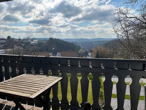 Uitzicht vanuit accommodatie