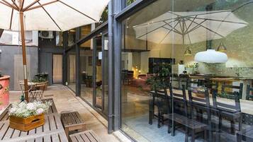 Loft, 4 slaapkamers | Terras