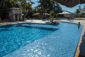 Indoor pool, 2 outdoor pools - Guarany Eco Resort (Monte Sião)