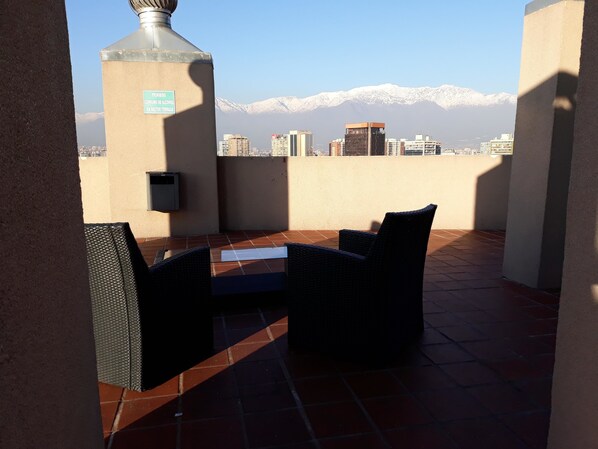 Terrace/patio - Infinity Apartments (Santiago)