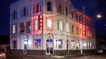 Front of property - evening/night