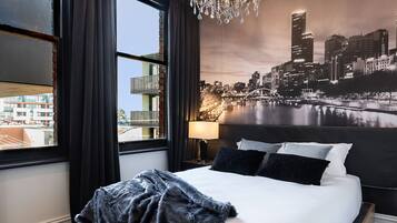 Minibar, blackout drapes, iron/ironing board, free WiFi