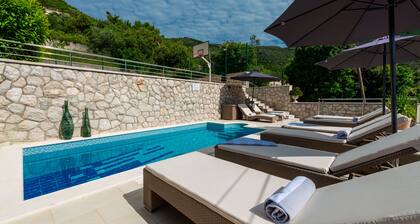 Family Friendly Home with Private Heated Pool & Basketball Court