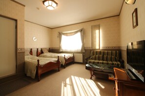 Twin Room, Non Smoking (A/B) | Free WiFi - Petit Resort Hotel Der Barte (Yamagata)