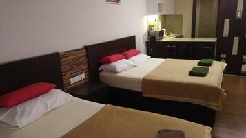 Desk, iron/ironing board, free WiFi