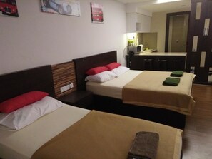 Familjestudio | Skrivbord, strykjärn/strykbräda och gratis wi-fi