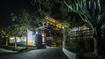 Front of property - evening/night