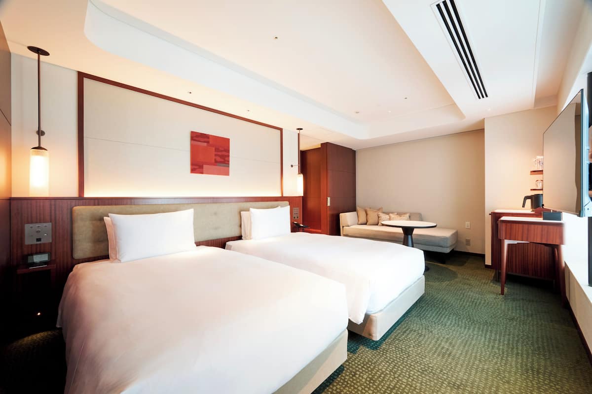 Japanese Modern Twin, Non Smoking | 1 bedroom, in-room safe, laptop workspace, WiFi (free)