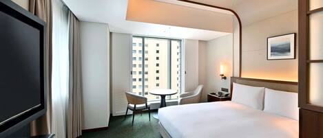 Comfort Double Room, Non Smoking, Corner | 1 bedroom, in-room safe, laptop workspace, free WiFi