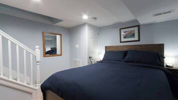 2 slaapkamers, een strijkplank/strijkijzer, wifi, beddengoed