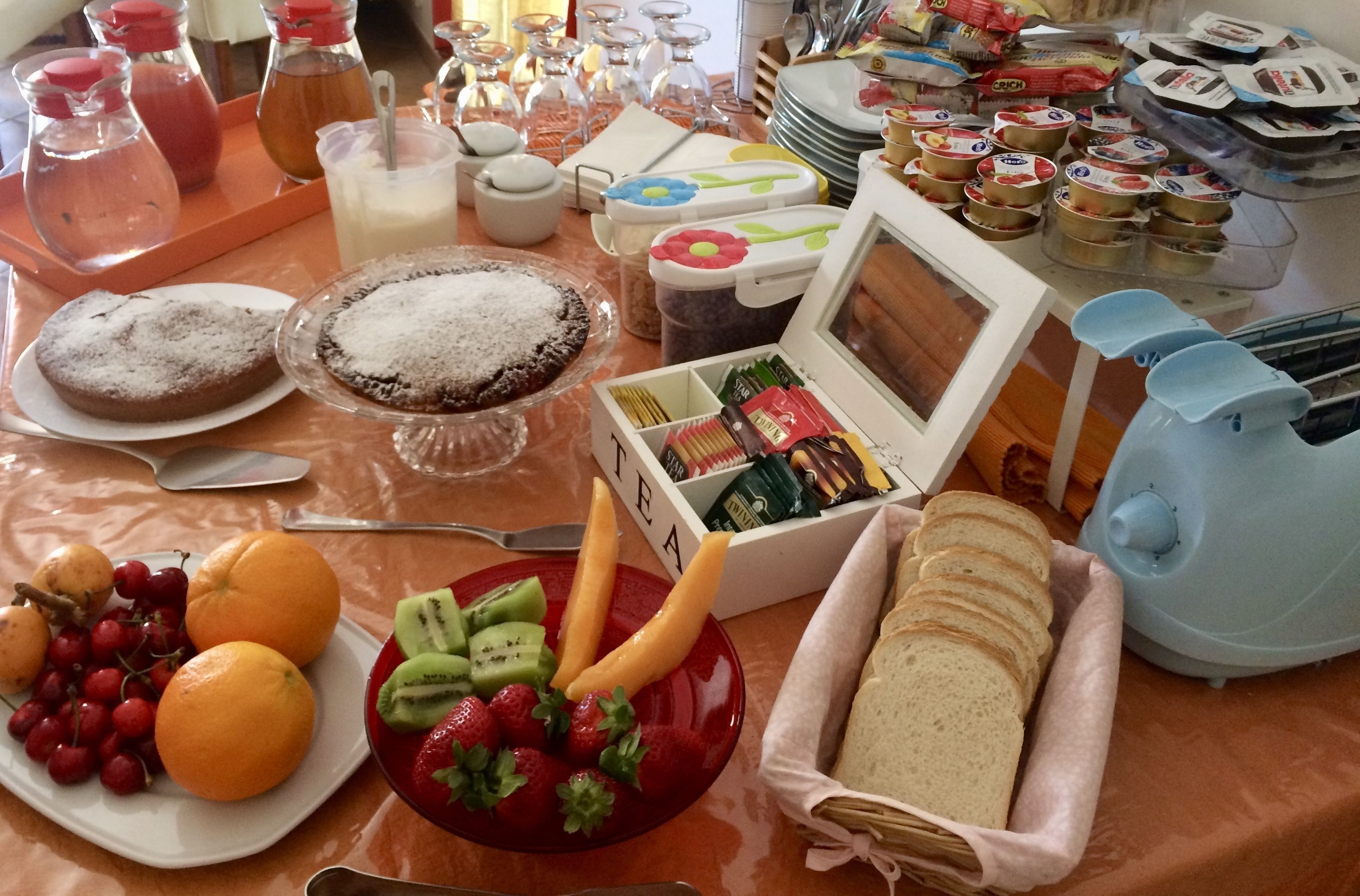 Petit déjeuner buffet compris tous les jours