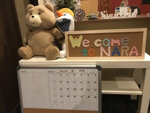 Reception - Guest House One More Heart at NARA GO - Hostel (Nara)