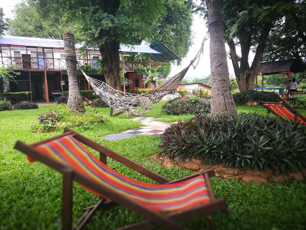Khuôn viên nơi lưu trú