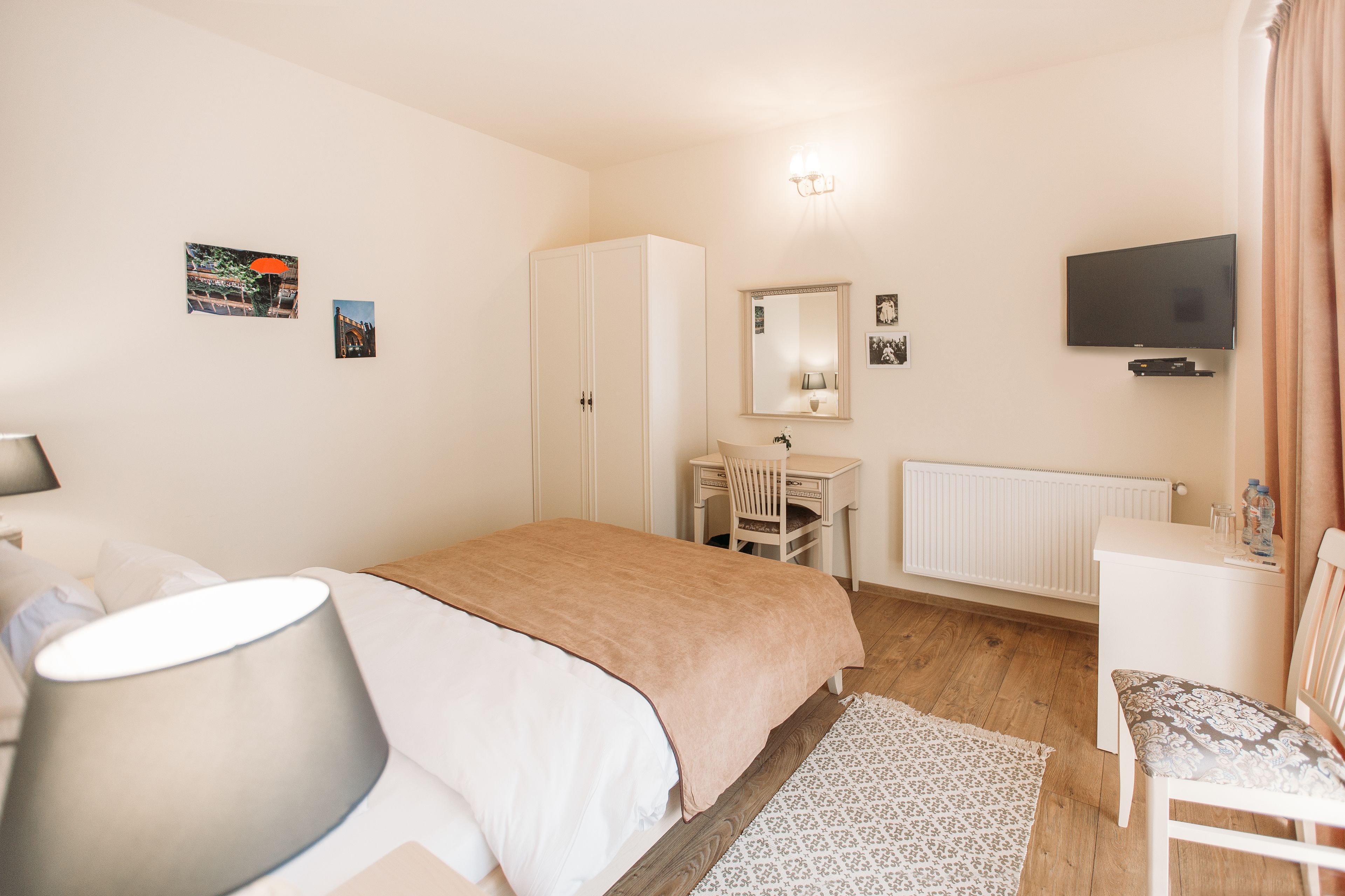 standard double room | in-room safe, laptop workspace, blackout curtains, soundproofing