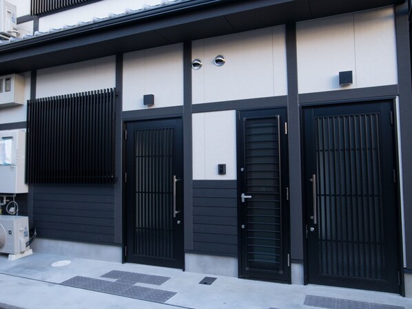 Façade de l’hébergement 
