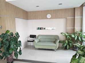 Lobby sitting area
