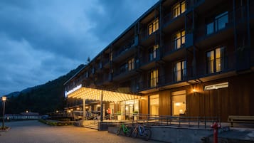 Overnatningsstedets facade