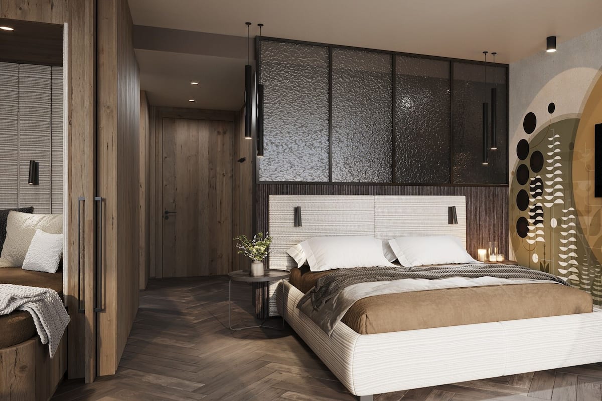 Quadrupla Deluxe, non fumatori | 1 camera, biancheria da letto ipoallergenica, minibar