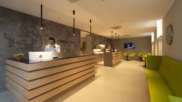 Sala de estar en el lobby